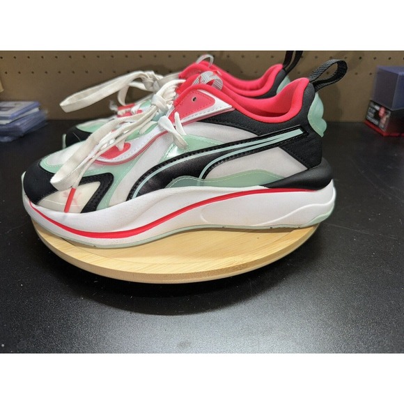 Puma RsCurve Clights‎ Lace Up Womens Size 7 M Sneakers Casual 380691-02 EUC - Picture 1 of 8